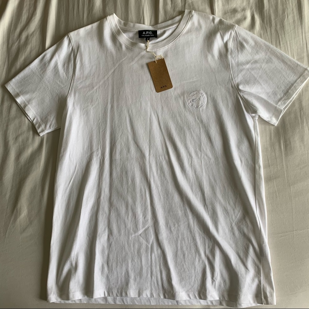 APC White Tee NEW WITH TAGS